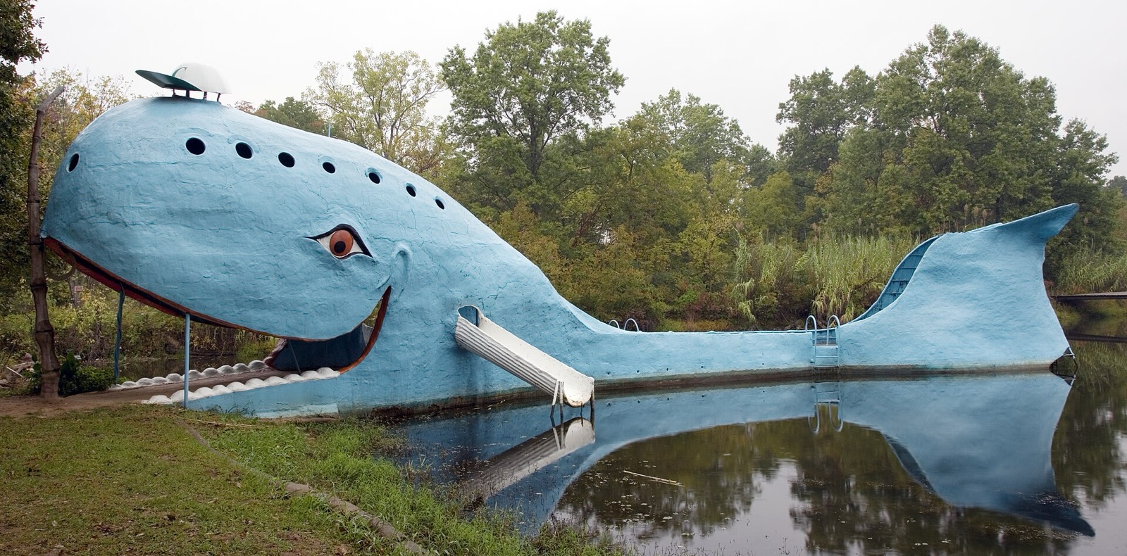 The Blue Whale of Catoosa on Route 66