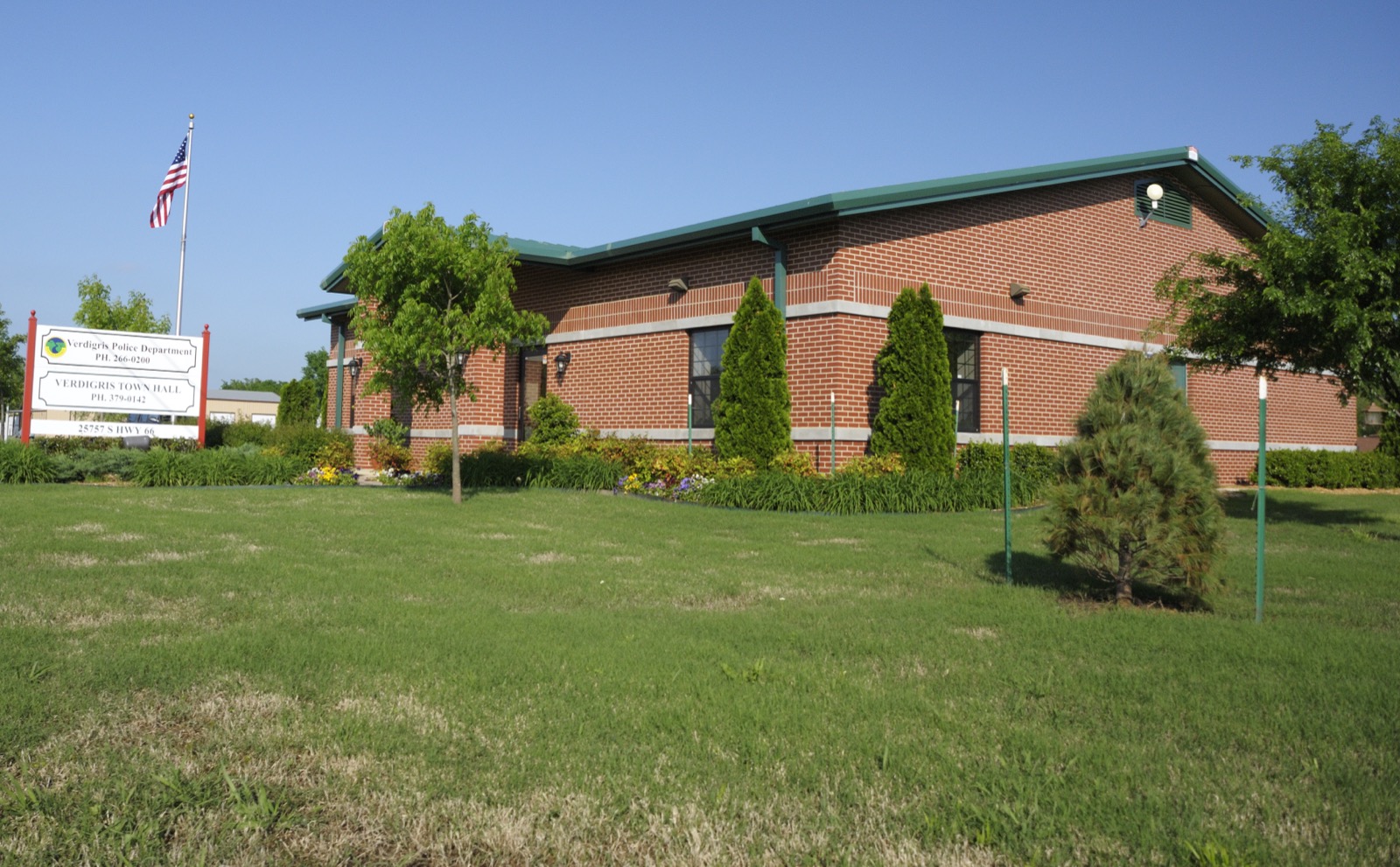 Verdigris, Oklahoma town hall